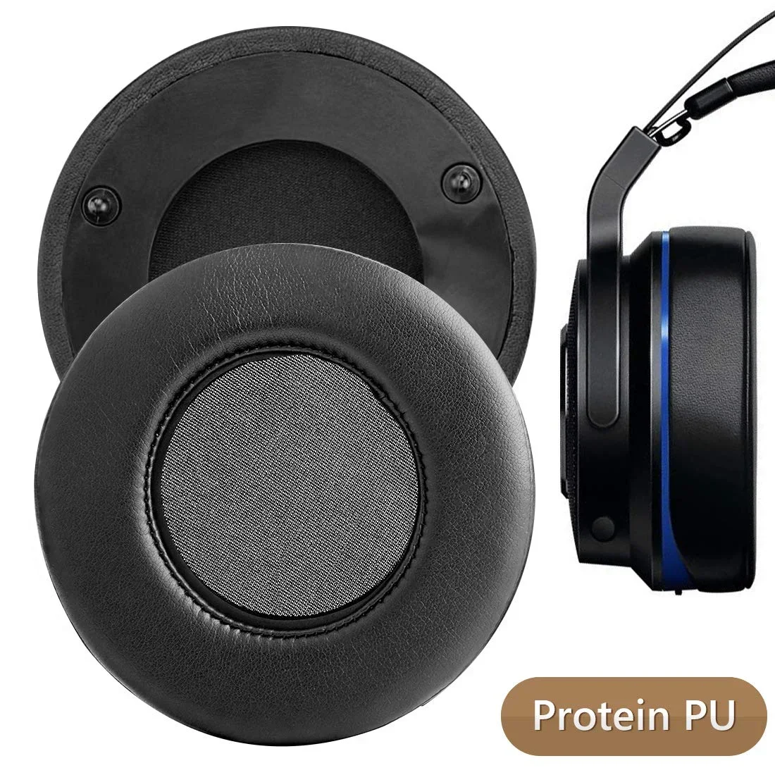 Gaming Headset 7.1 - 1 ペア交換用イヤーパッドイヤーパッドクッション Razer Thresher 究極トーナメント版 PS4