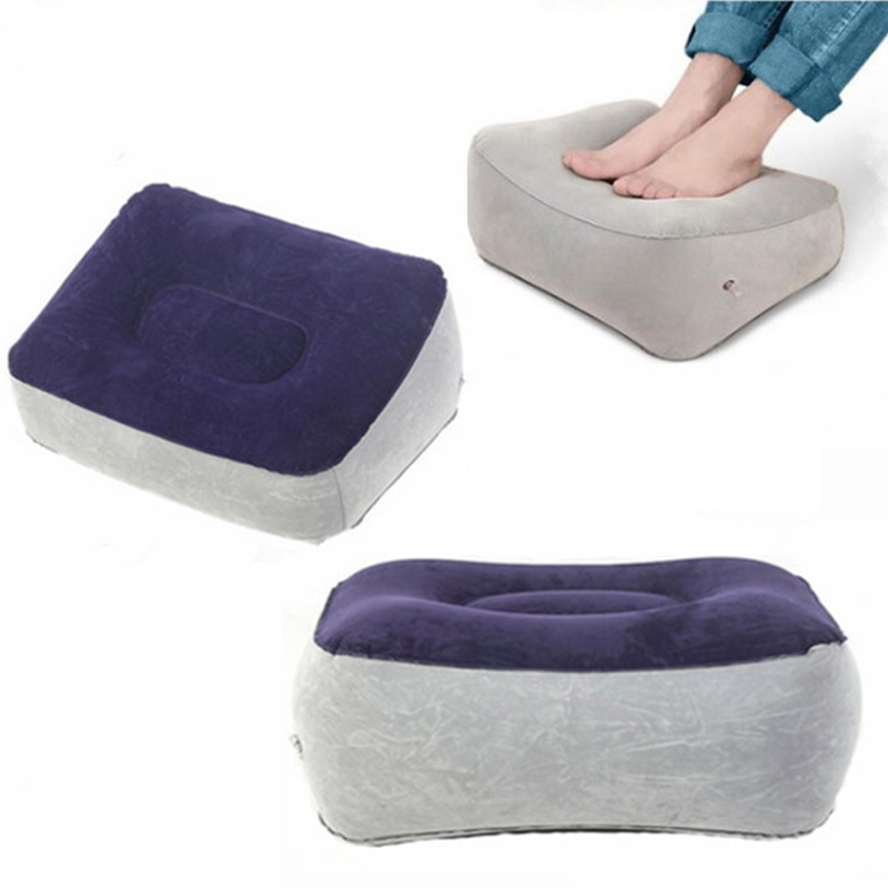 Footrest Under Desk - インフレータブルフットレストピロー PVCフットレストエアピロークッション 旅行 オフィス 自宅 脚上げ