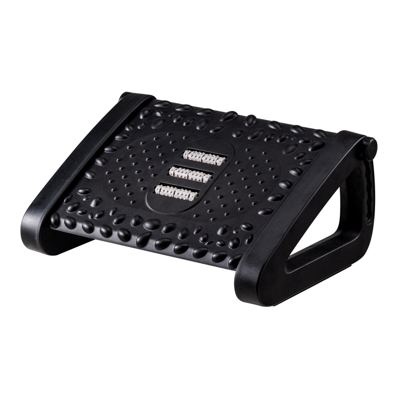 フットステップスツール マッサージローラー機能付き シンプル - Footrest Under Desk のレビューと価格