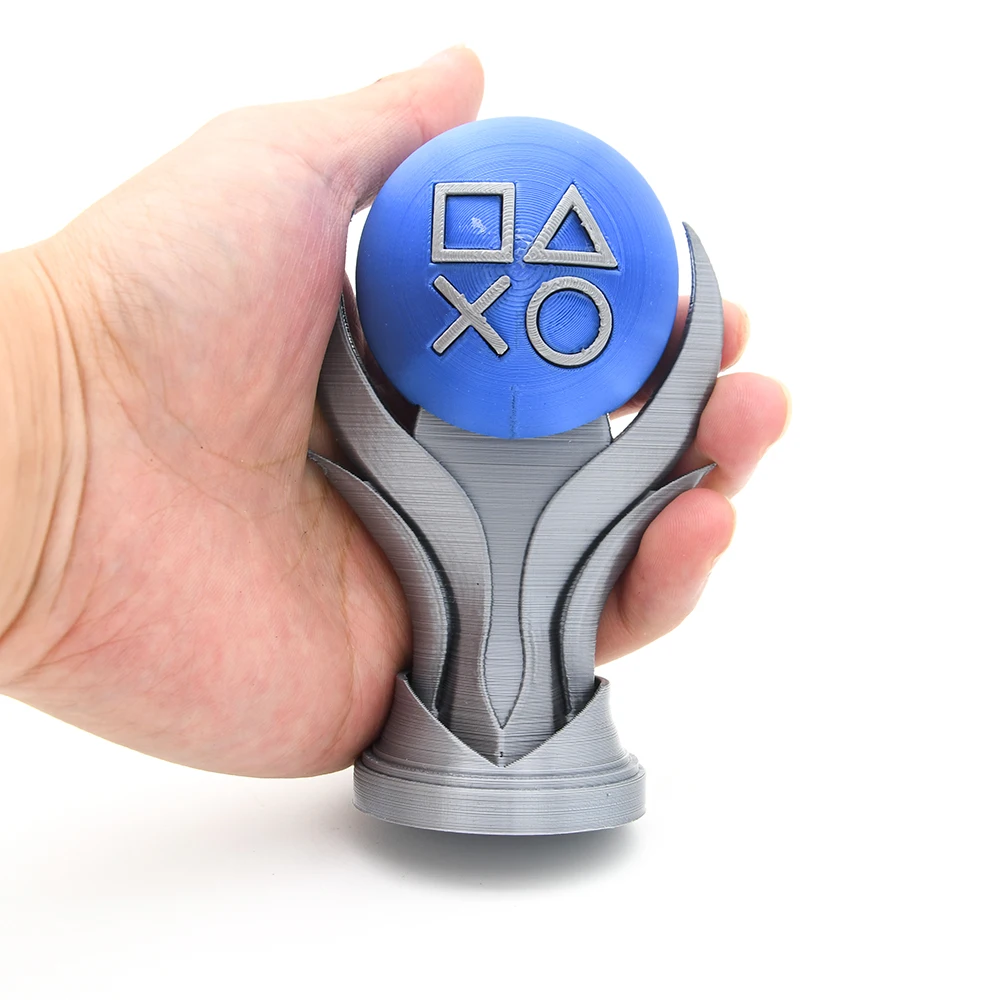 3Dプリント可能なトロフィートークン プラチナ ゴールデン  - Esports Gaming Trophy のレビューと価格
