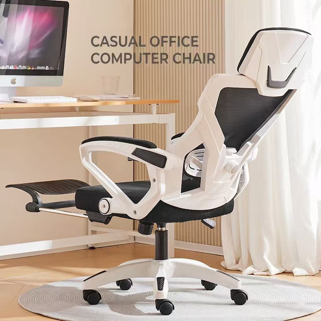 人間工学に基づいたゲーミングオフィスチェア、フットレスト付き - Footrest Under Desk のレビューと価格