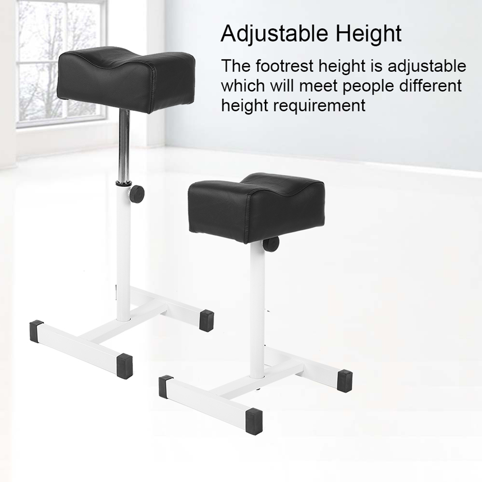 マニキュアフットレスト調節可能なペディキュアネイルフットレス - Footrest Under Desk のレビューと価格