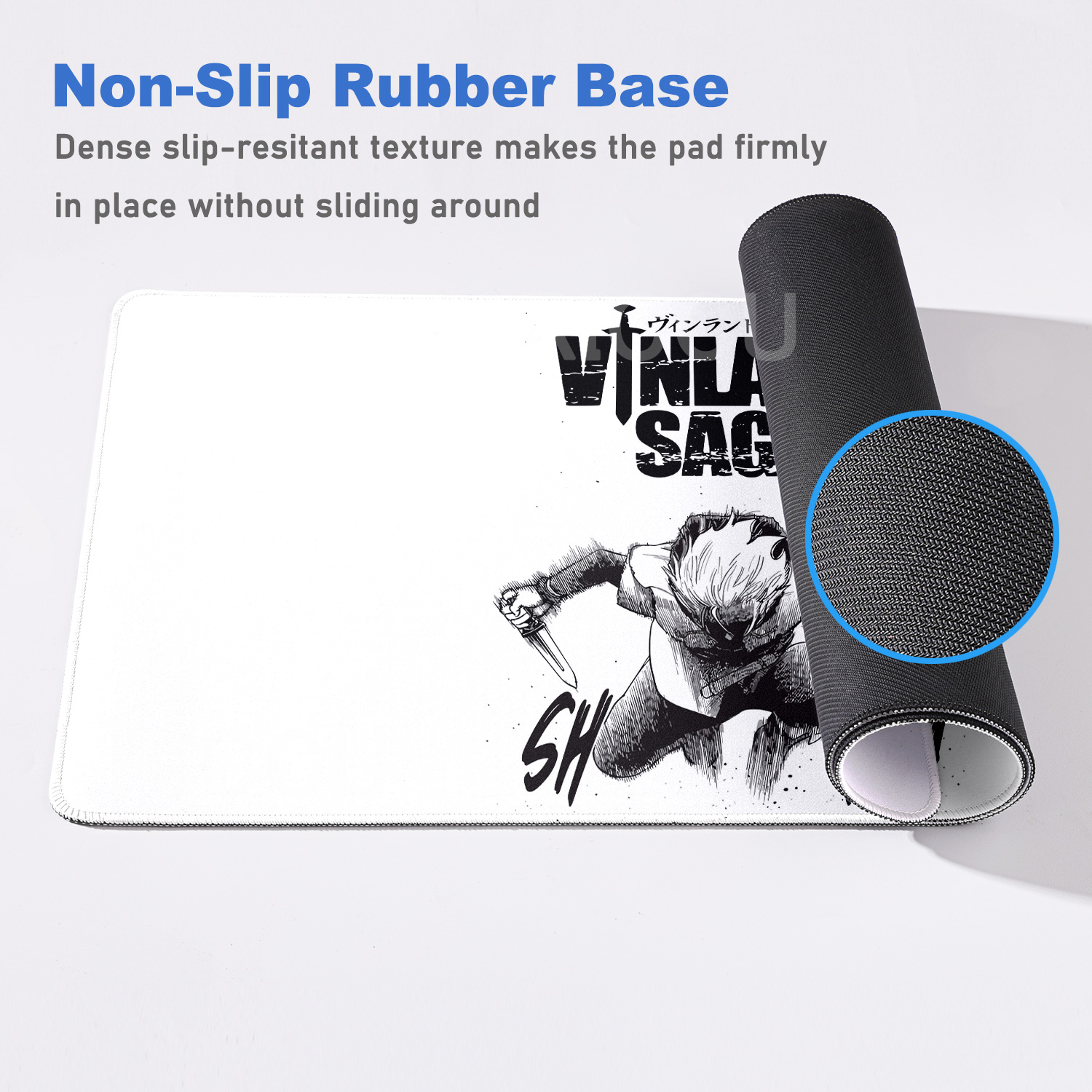 XXL 大型マウスパッド ラグ V-Vinland Saga - Esports Gaming Keyboard And Mouse のレビューと価格