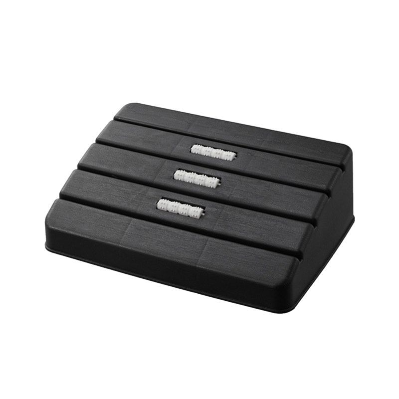 職場の机の下に置くフットレスト、ローラー付きフットレストスツ - Footrest Under Desk のレビューと価格