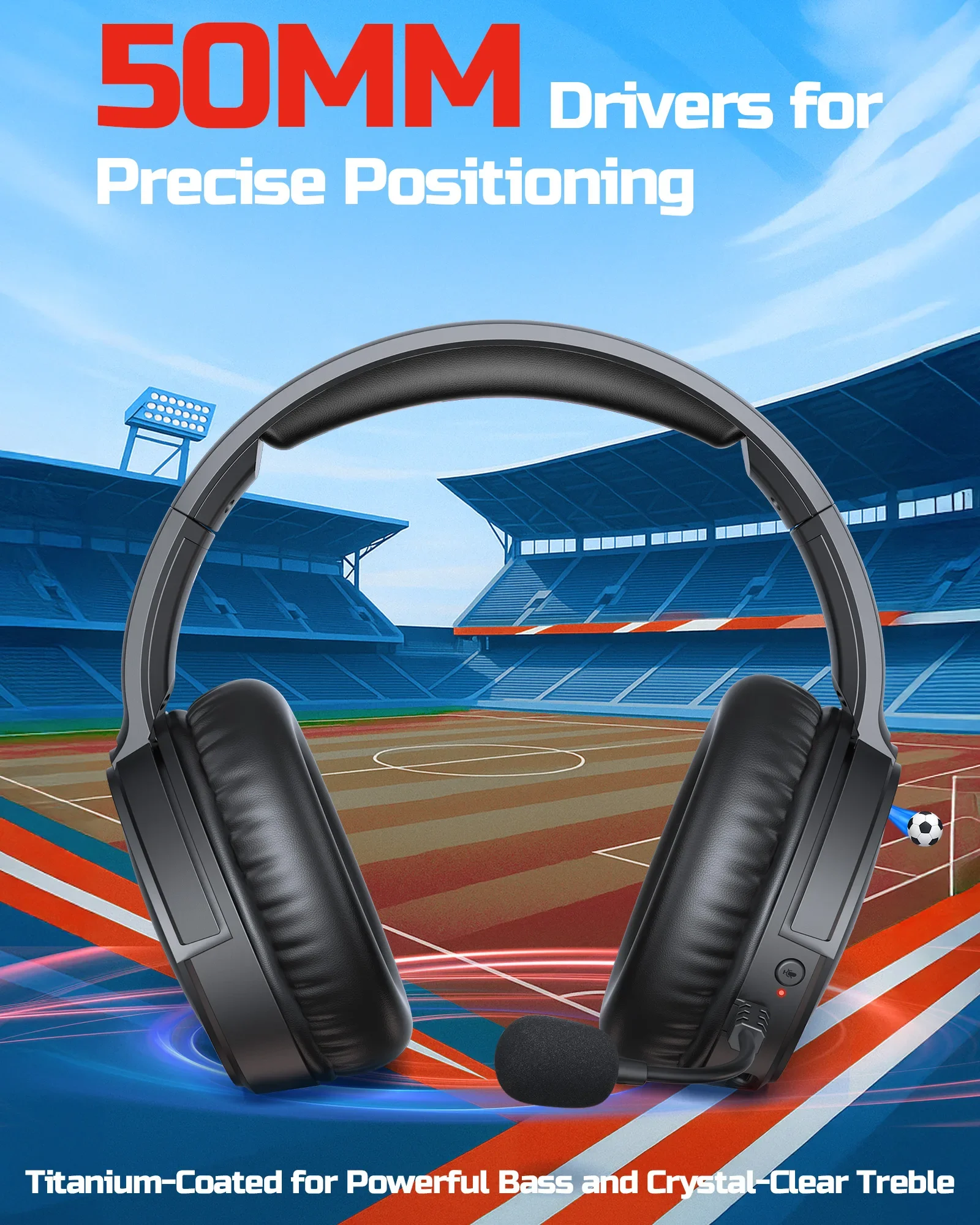 BINNUNE BW02 ワイヤレスゲーミングヘッドセット  - Gaming Headset 7.1 のレビューと価格