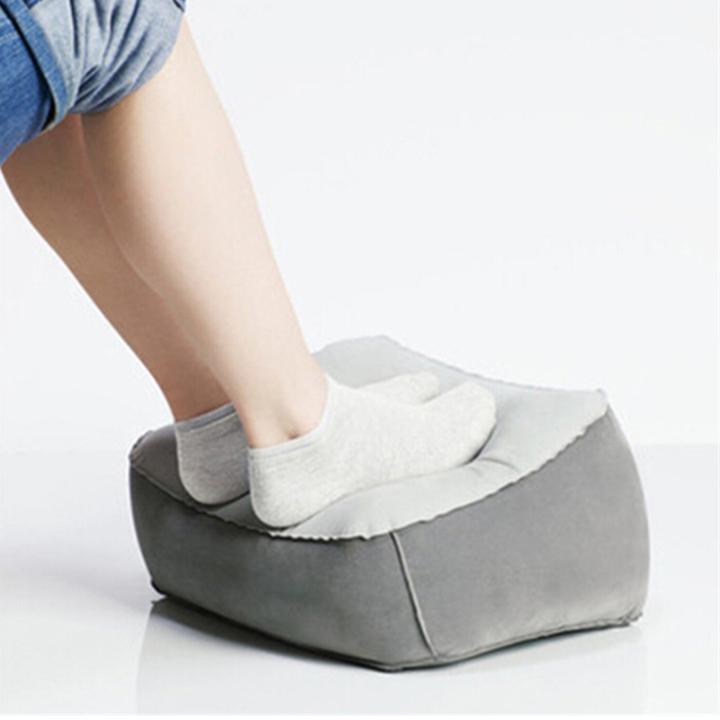インフレータブルフットレストピロー PVCフットレストエアピ - Footrest Under Desk のレビューと価格