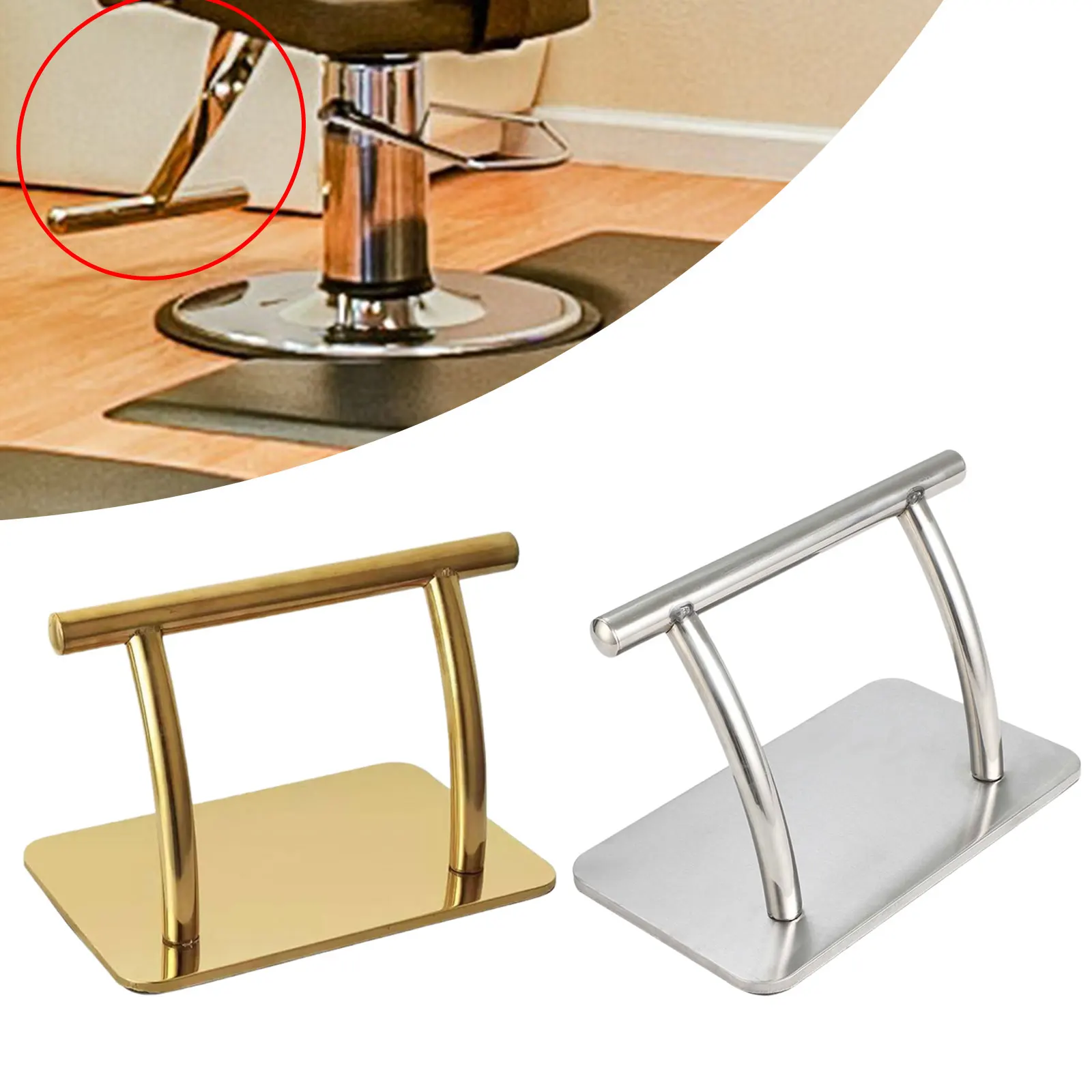 職場のデスクの下用のステンレススチール製フットレスト、理髪店 - Footrest Under Desk のレビューと価格