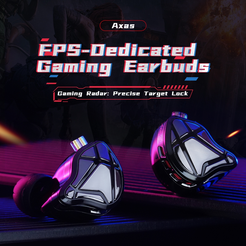    KZ Axas FPSゲーミングIEMヘッドホン プ - Esports Gaming Mobile のレビューと価格